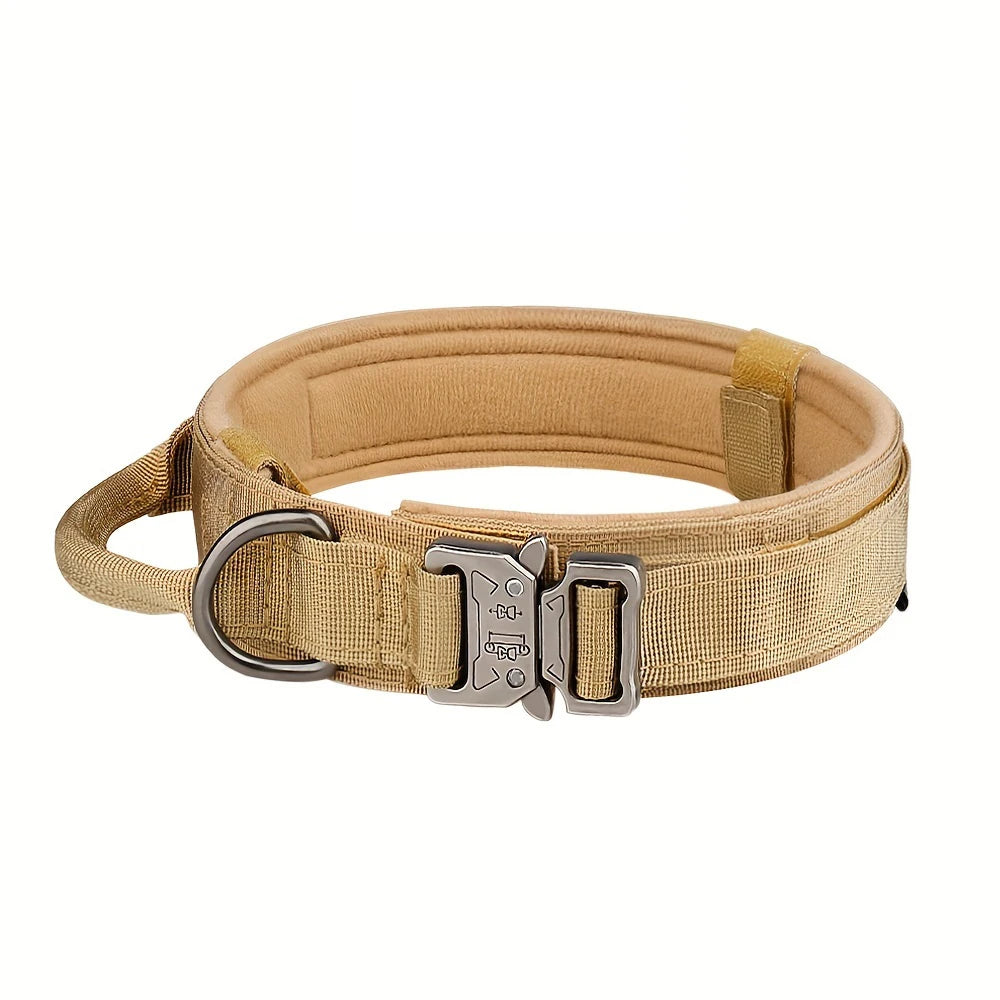 Adjustable Metal-Buckel Control Dog Collar