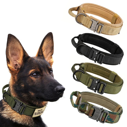 Adjustable Metal-Buckel Control Dog Collar