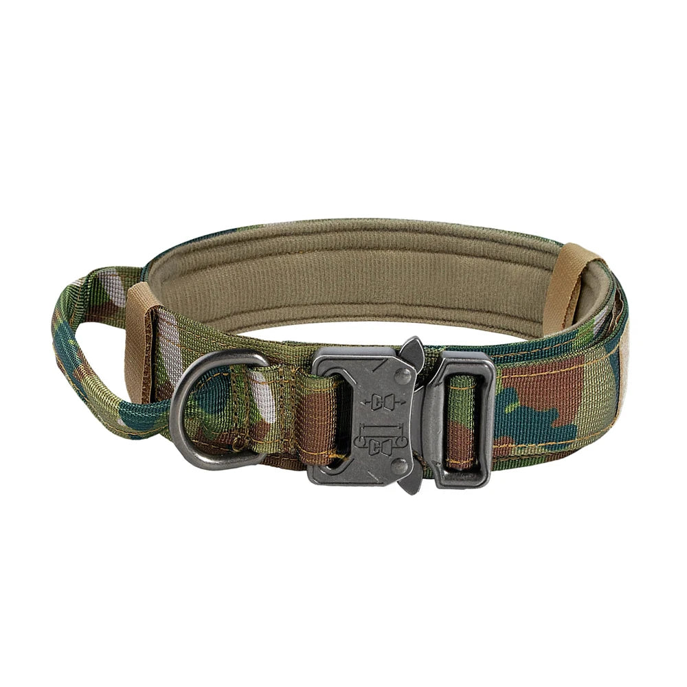 Adjustable Metal-Buckel Control Dog Collar