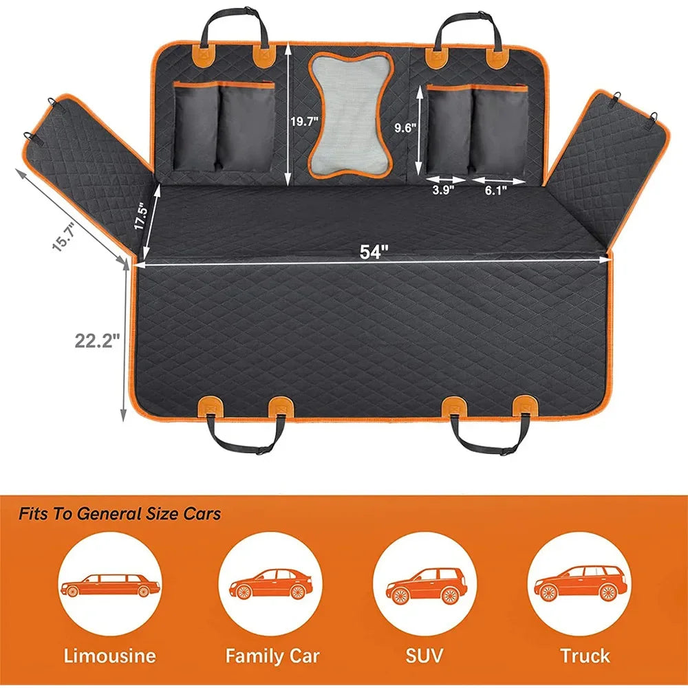 Backseat Non-Slip Car Cover