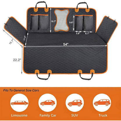 Backseat Non-Slip Car Cover