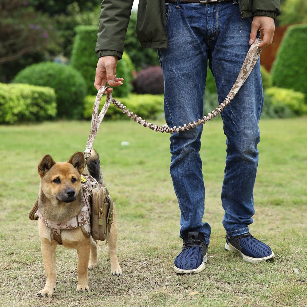 No-Pull Tactical Elastic Bungee Leash